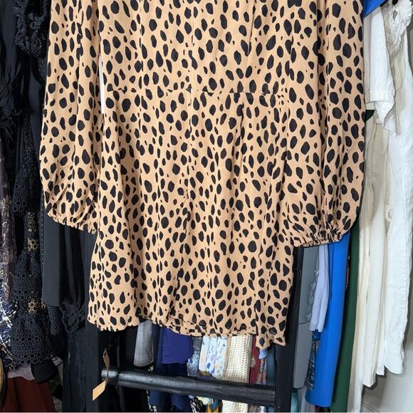 Reformation Terri Dress in Bobcat Romantic Soft Girl - Picture 16 of 17